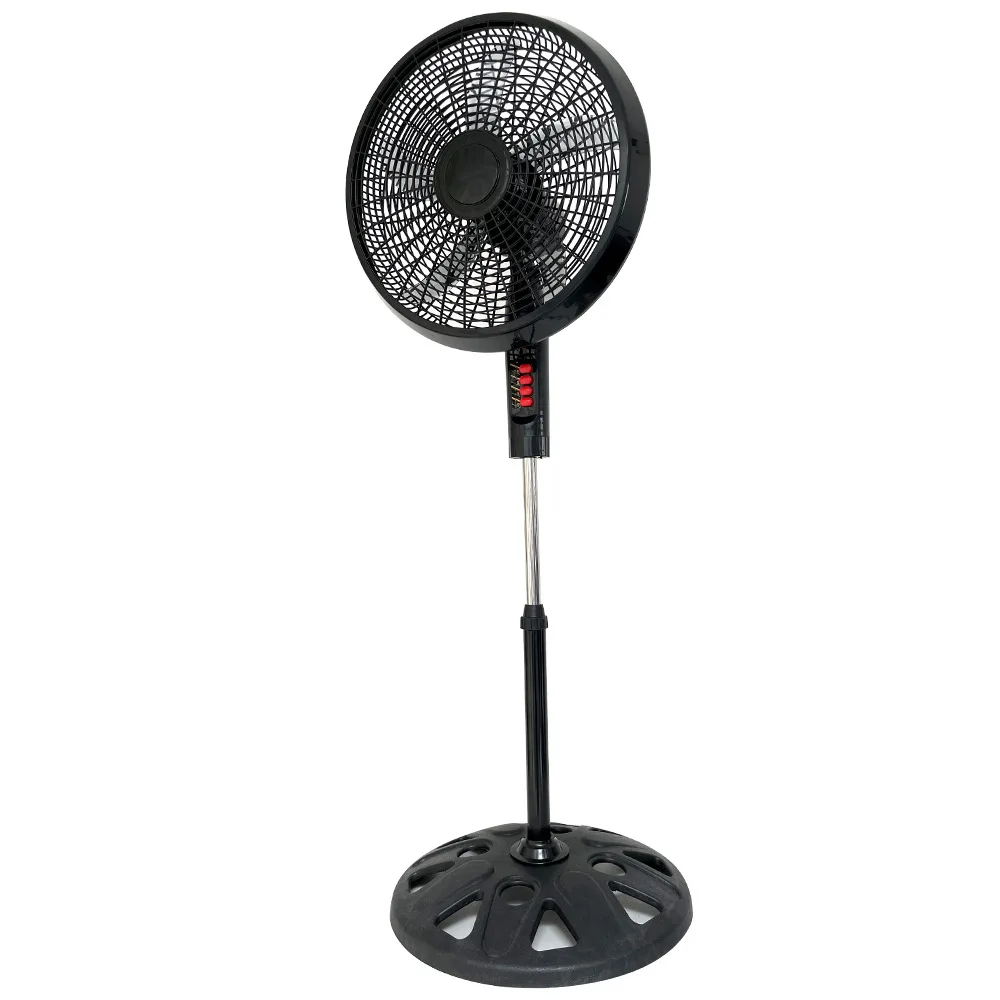 18 Inch Vertical Fan Children'S Plastic 60W Simple Button Electric Floor Fan Wholesale