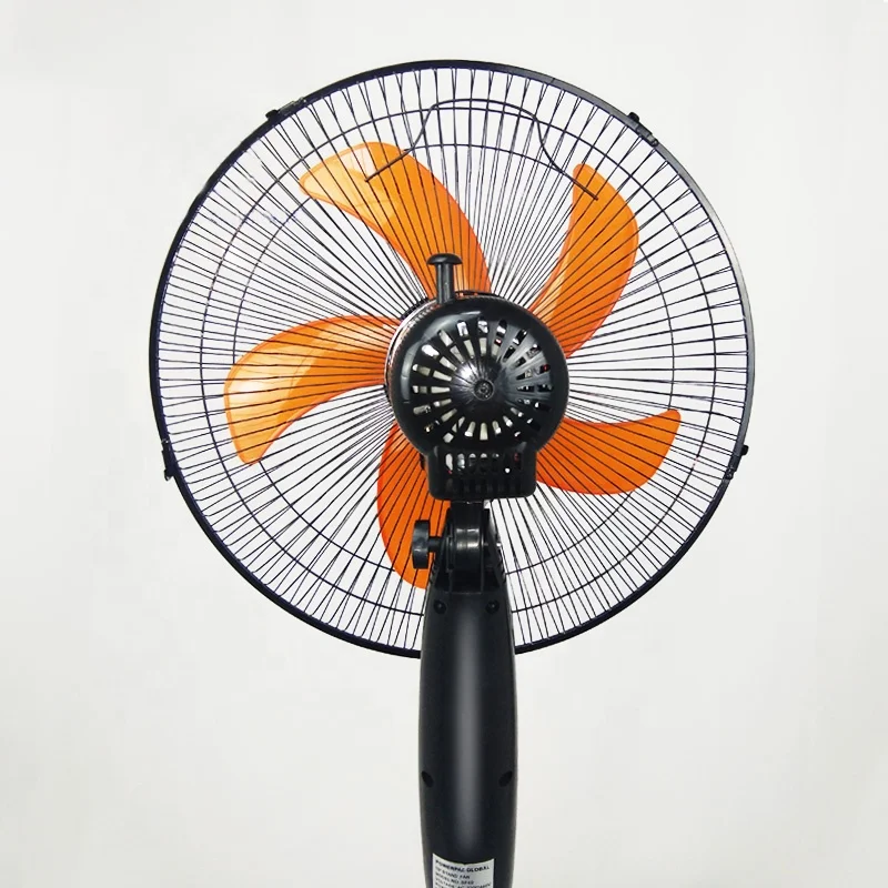 AC DC Operated Oscillation 3 Speed Cooling Stand 16 Inch rechargeable fan 12V AC FAN